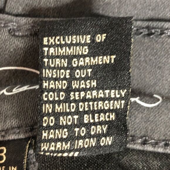 DG2 Diane Gilman Embroidered Skinny Jeans, 8 New with Tags - Picture 5 of 10